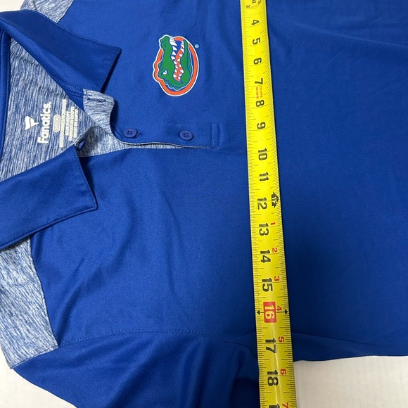 Men's Fanatics Royal Florida Gators Long Shot Polo Size S - Picture 7 of 7